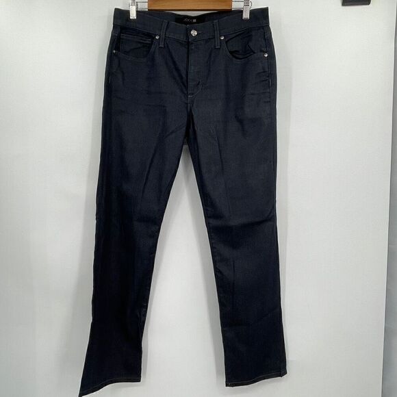 Joe’s Black Mid Rise Slim Fit Cotton Lyocell Stretch Pants Size 32 - Picture 1 of 9